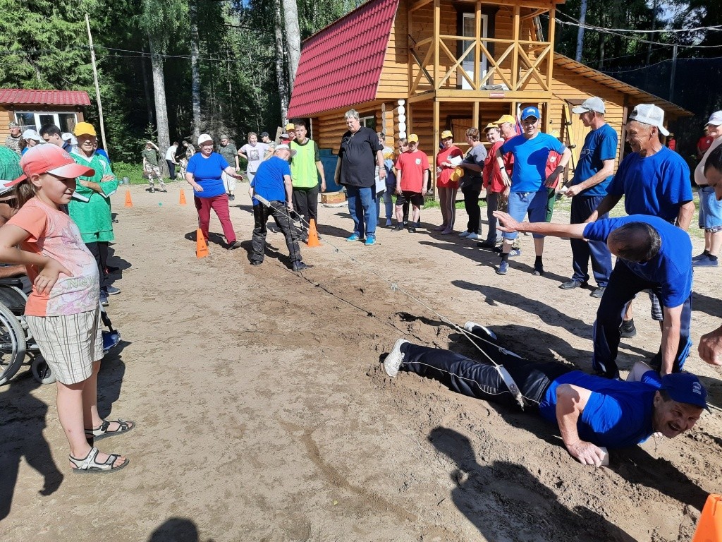 Спортивный азарт помогает свернуть горы. (Фото МРО ВОИ). Спортивный азарт помогает свернуть горы. (Фото МРО ВОИ).